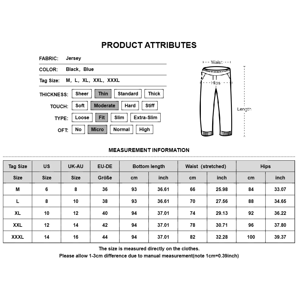 2023 Women‘s Stretch Denim Look Leggings Ladies Elasticated Waist Slim Trousers Pants Plus Size